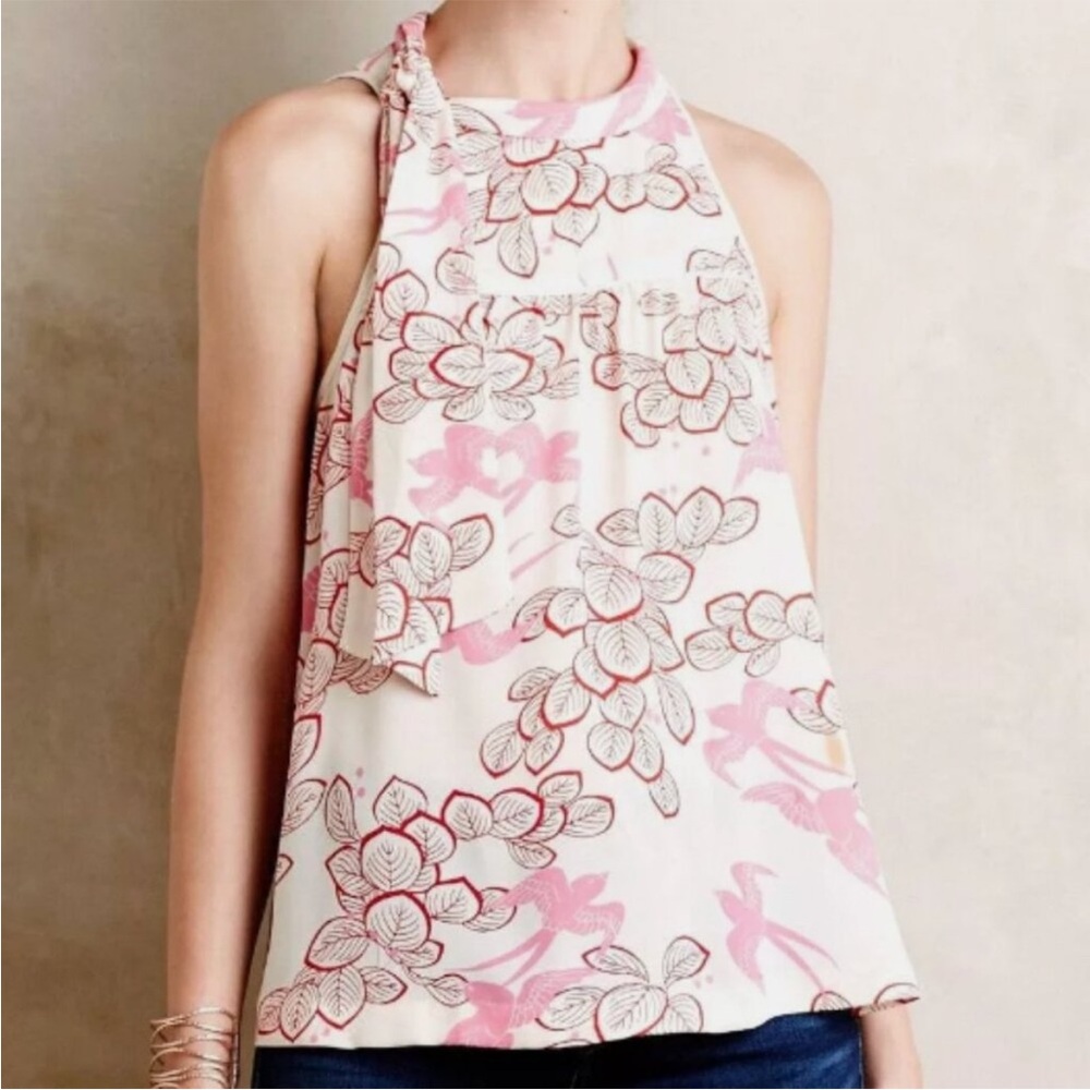 Anthropologie Maeve Elata Sleeveless Top Size 4